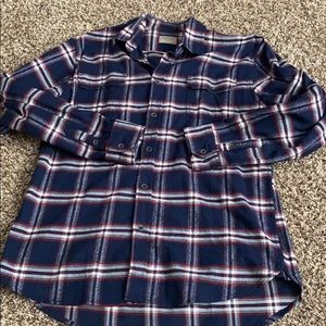 Flannel button down